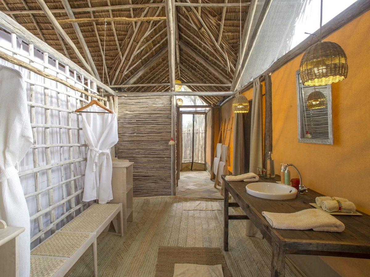 Bathroom at Kuro Tarangire in Tanzania