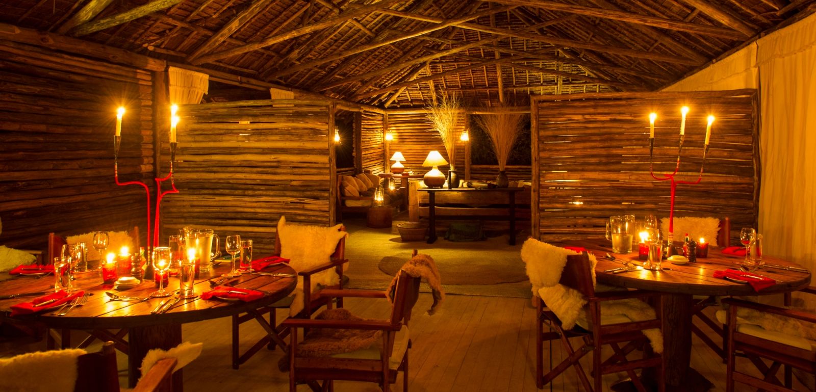 Dining at Kuro Tarangire in Tanzania 
