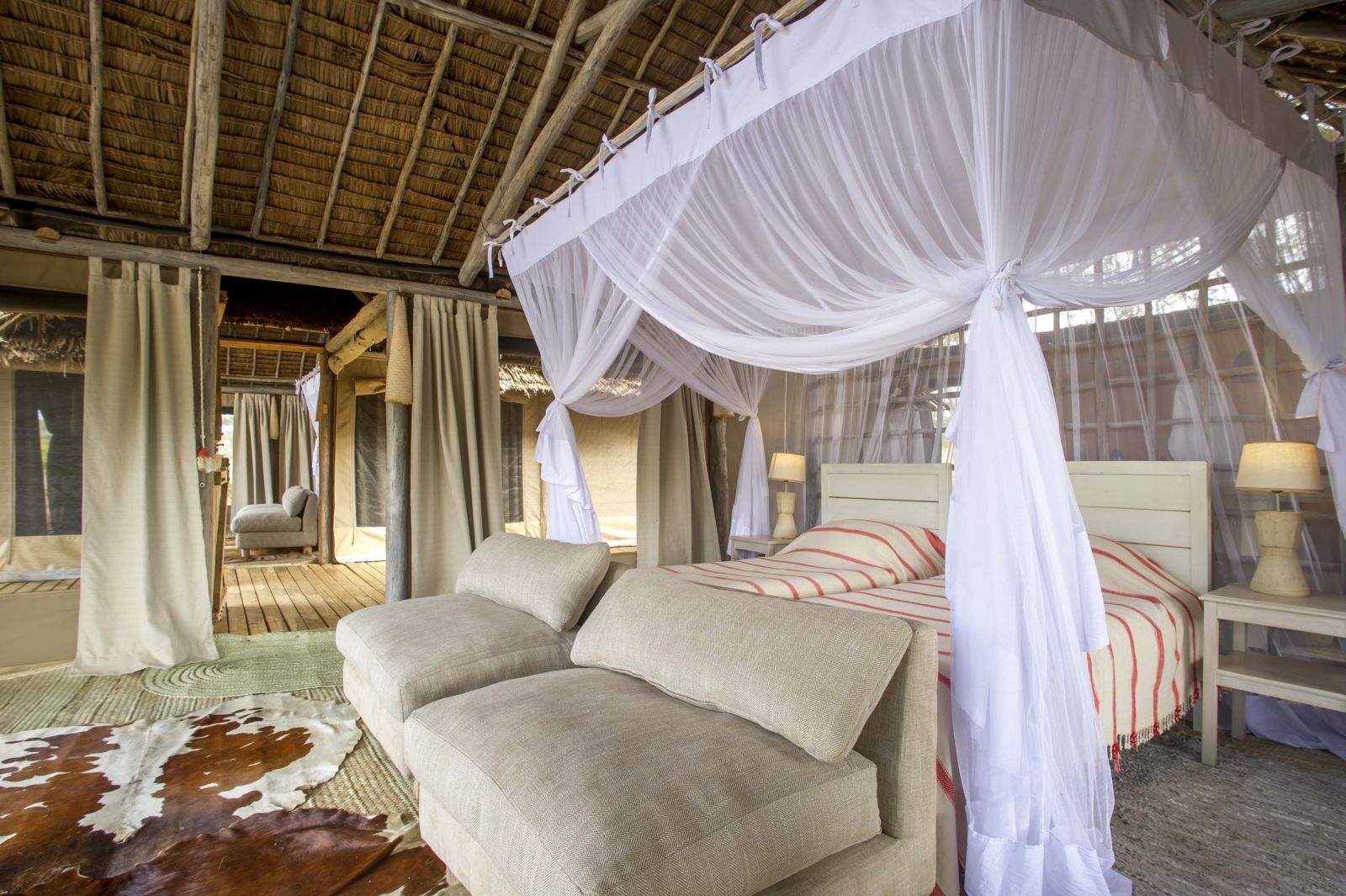 Family tent at Kuro Tarangire in Tanzania 
