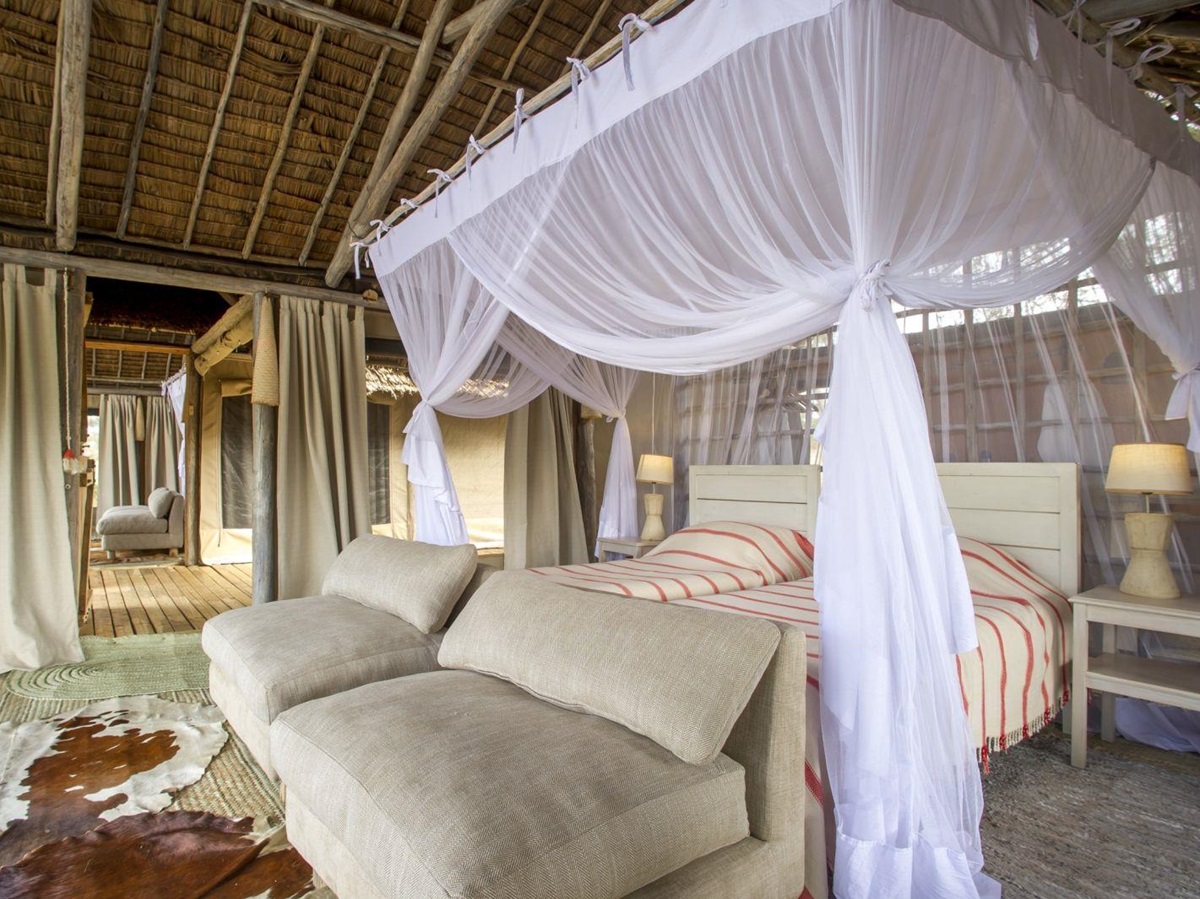 Family tent at Kuro Tarangire in Tanzania