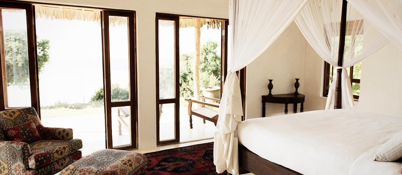  A bedroom at Qambani