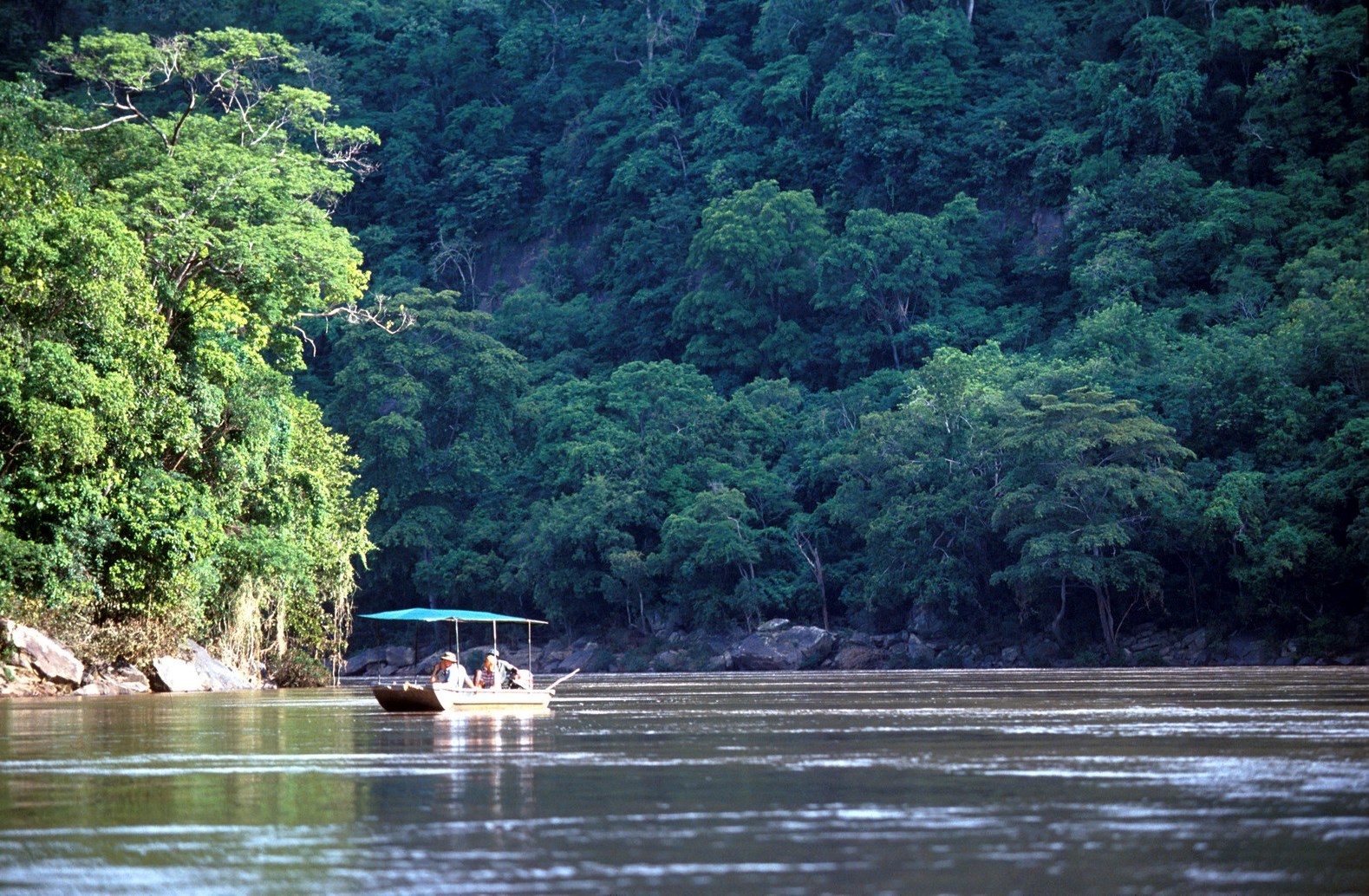 Steiglers Gorge at aSand Rivers Selous, Tanzania