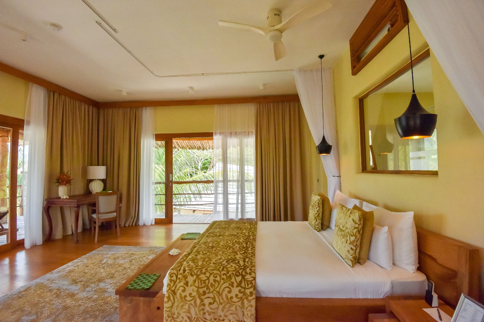 Double guest suite villa at White Sands resort in Zanzibar