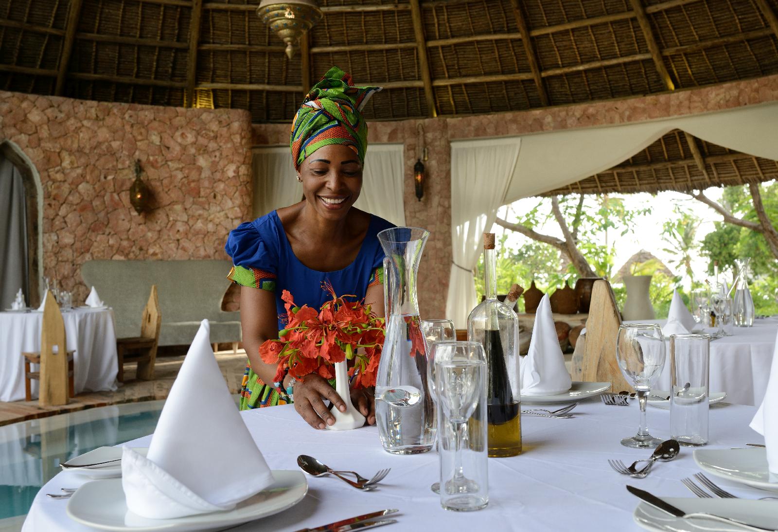 Dining at Xanadu, Zanzibar