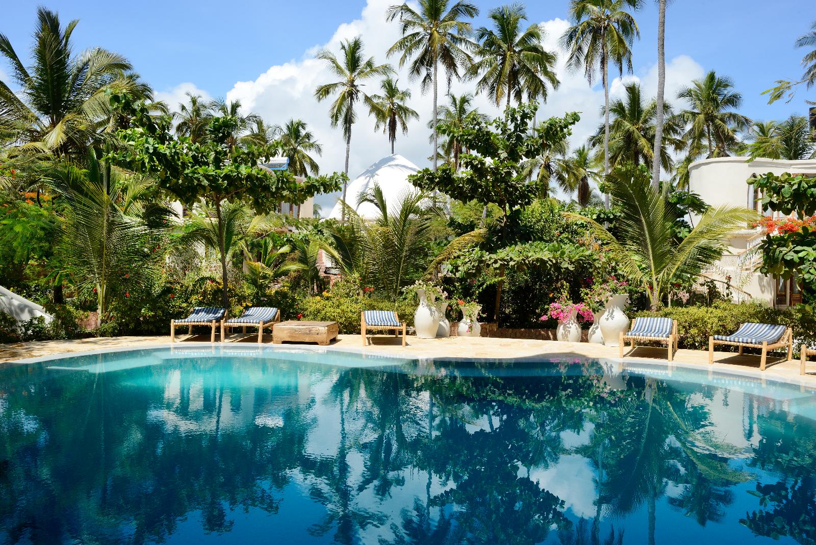 The swimming pool of Xanadu, Zanzibar