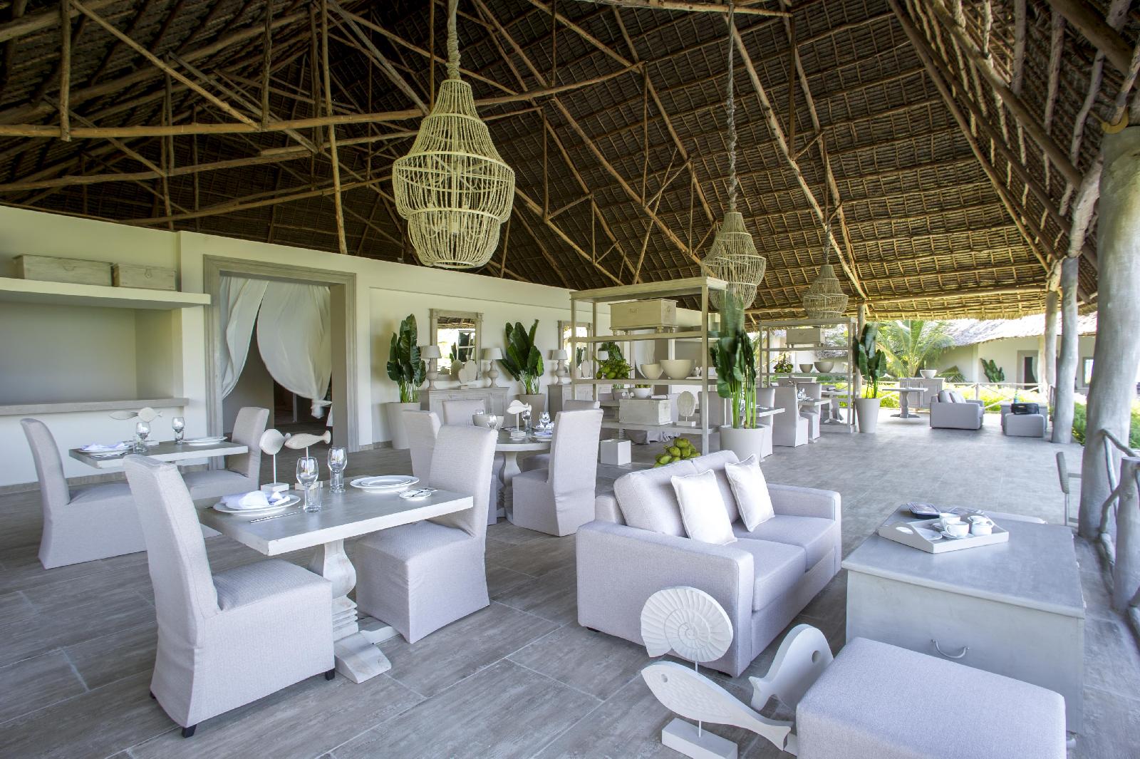 The lounge of Zawadi, Tanzania