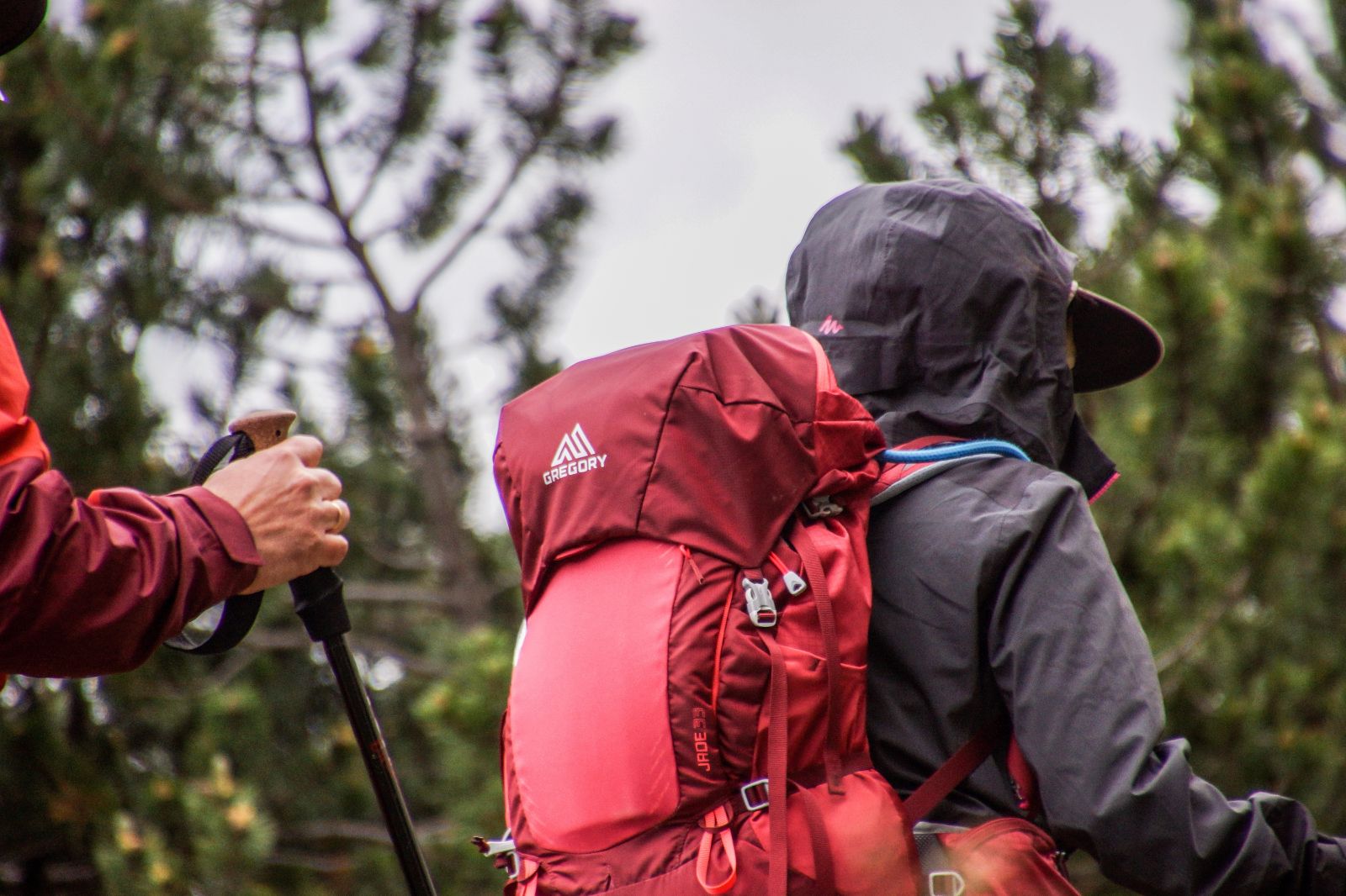 Rucksack hiking in Kilimanjaro in Tanzania