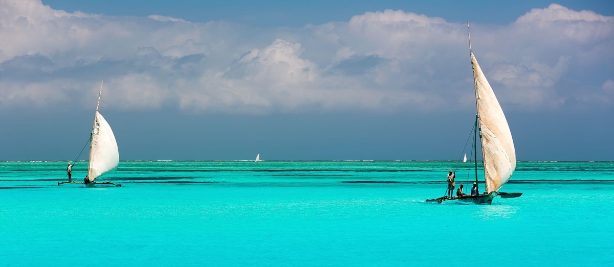 The Indian Ocean in Tanzania