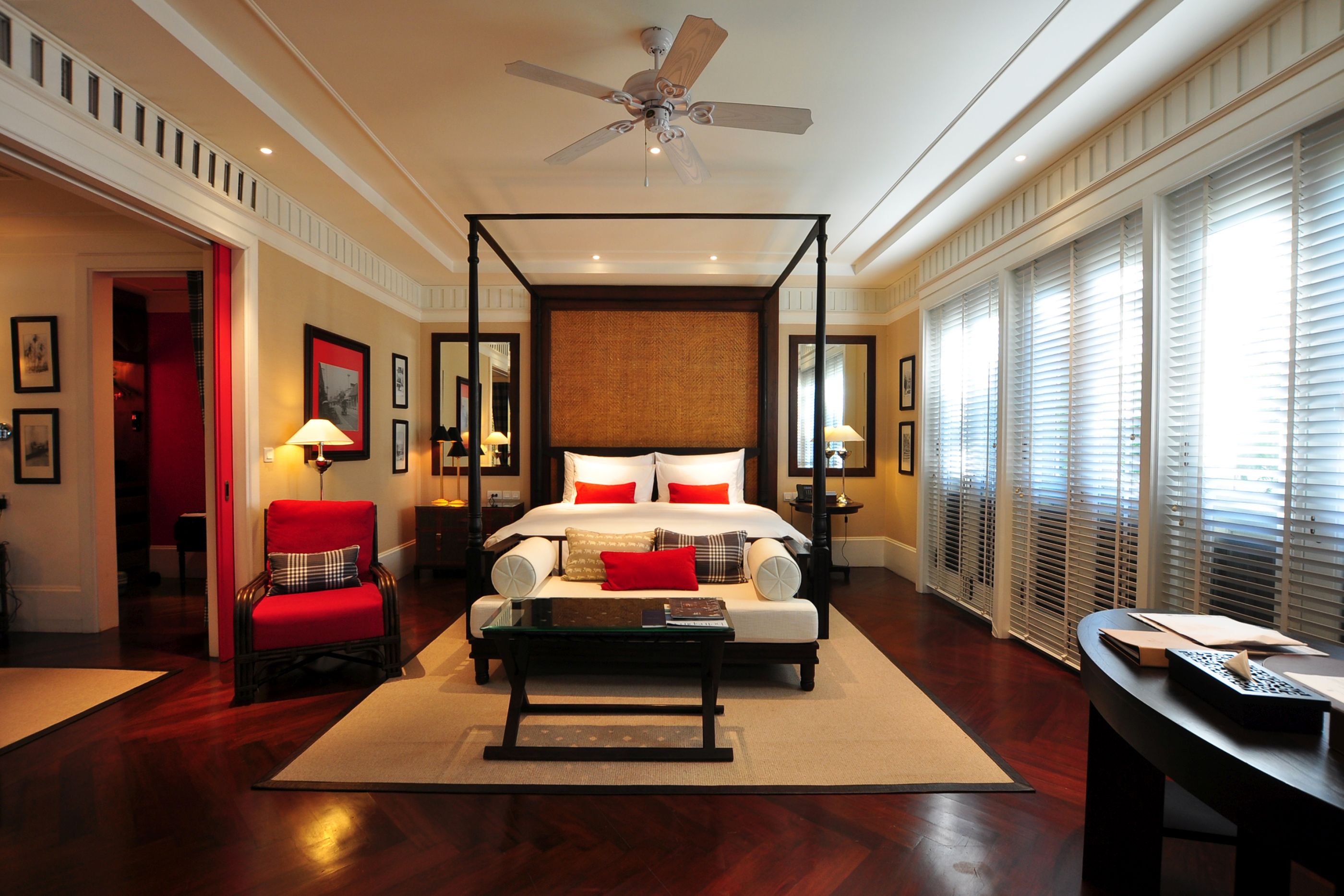 louis leonowens bedroom in 127 pillars, thailand