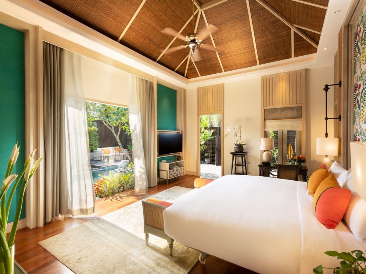 Royal Villa guest room at Anantara Mai Khao Phuket Villas in Thailand
