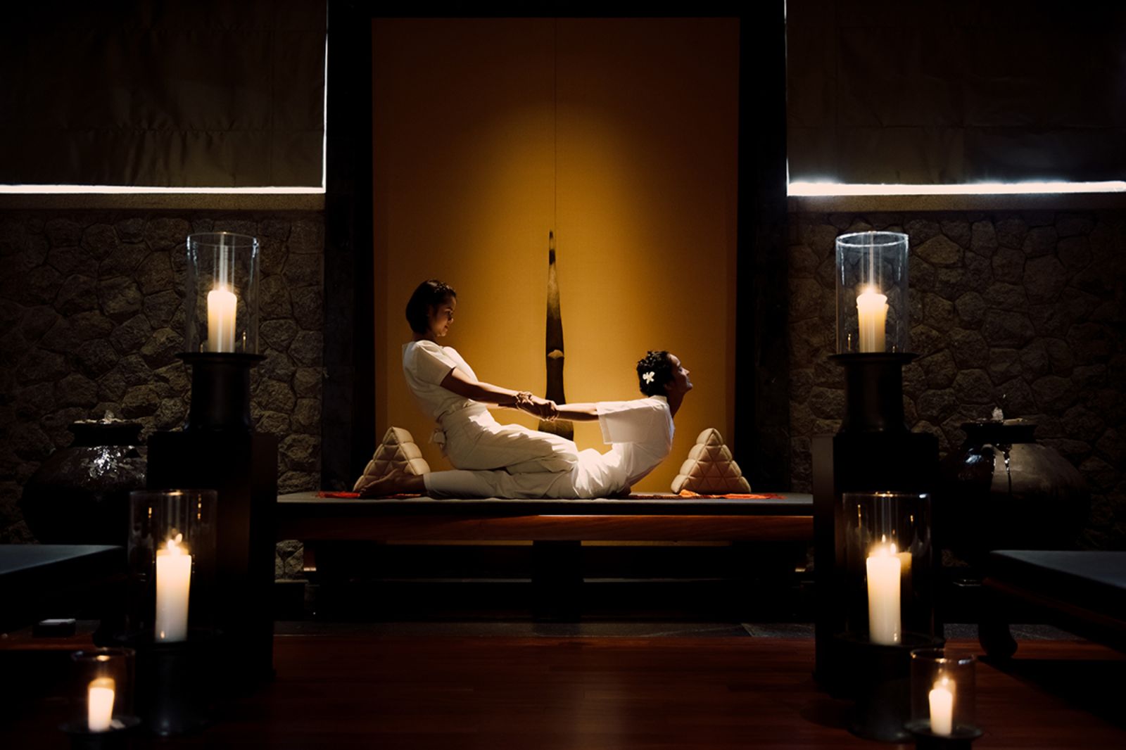 Spa treatment at Andara Resort & Villas in the Phuket region of Thailand