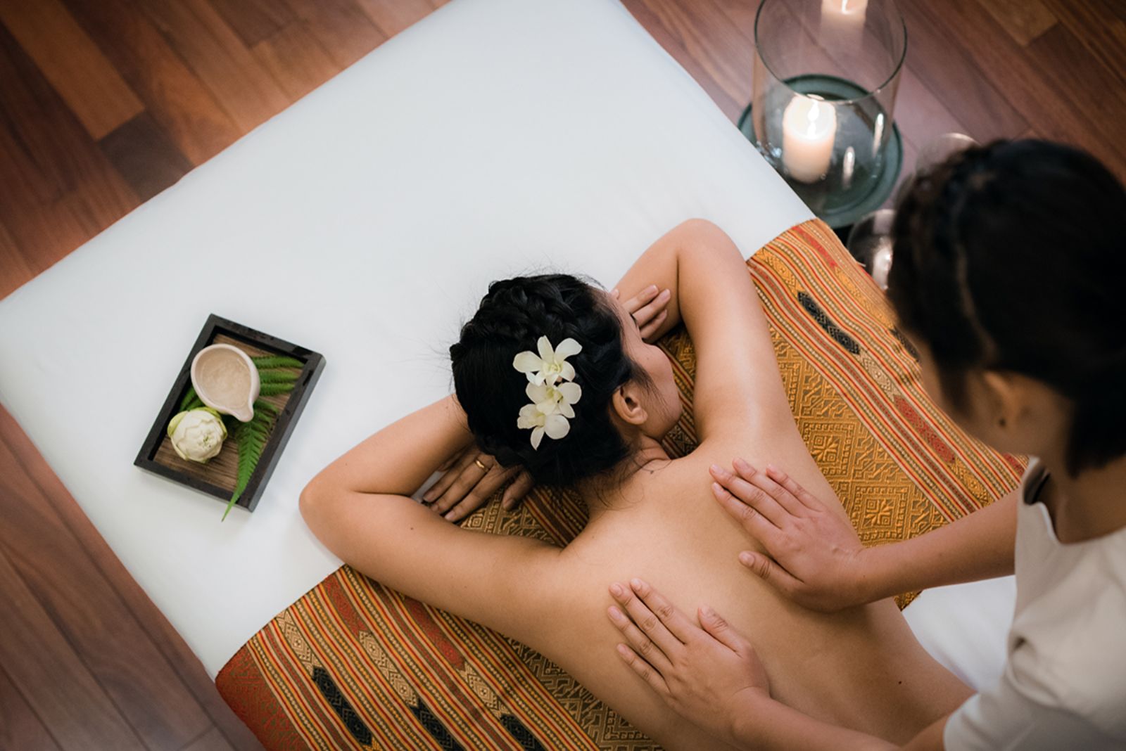 Spa massage at Andara Resort & Villas in the Phuket region of Thailand