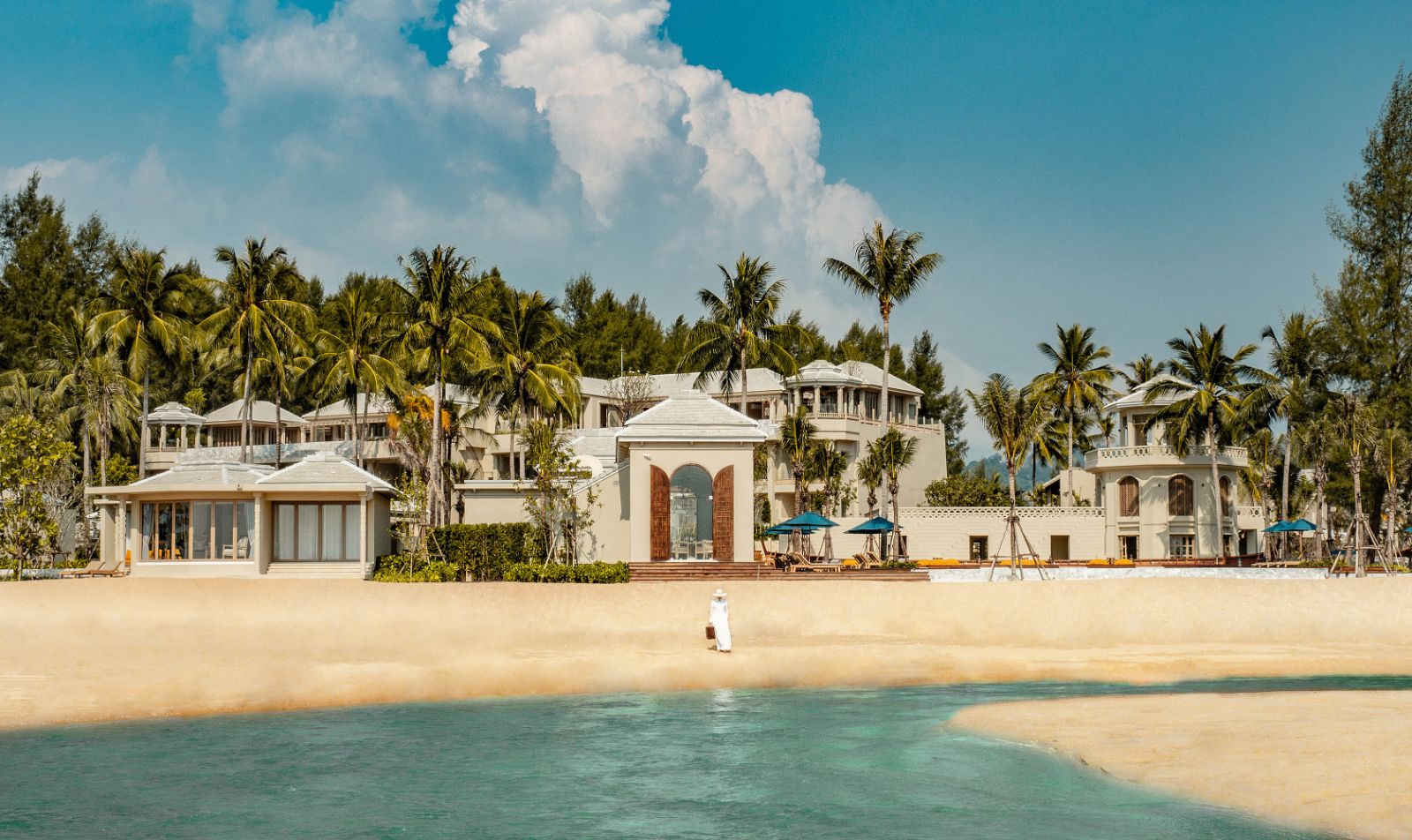 Exterior view of Devasom Khao Lak on the south coast of Thailand