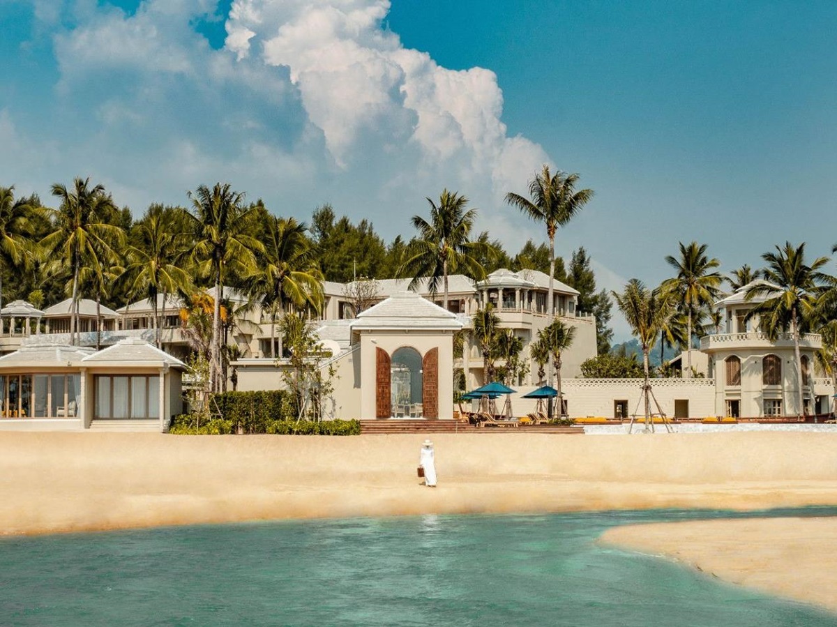 Exterior view of Devasom Khao Lak on the south coast of Thailand