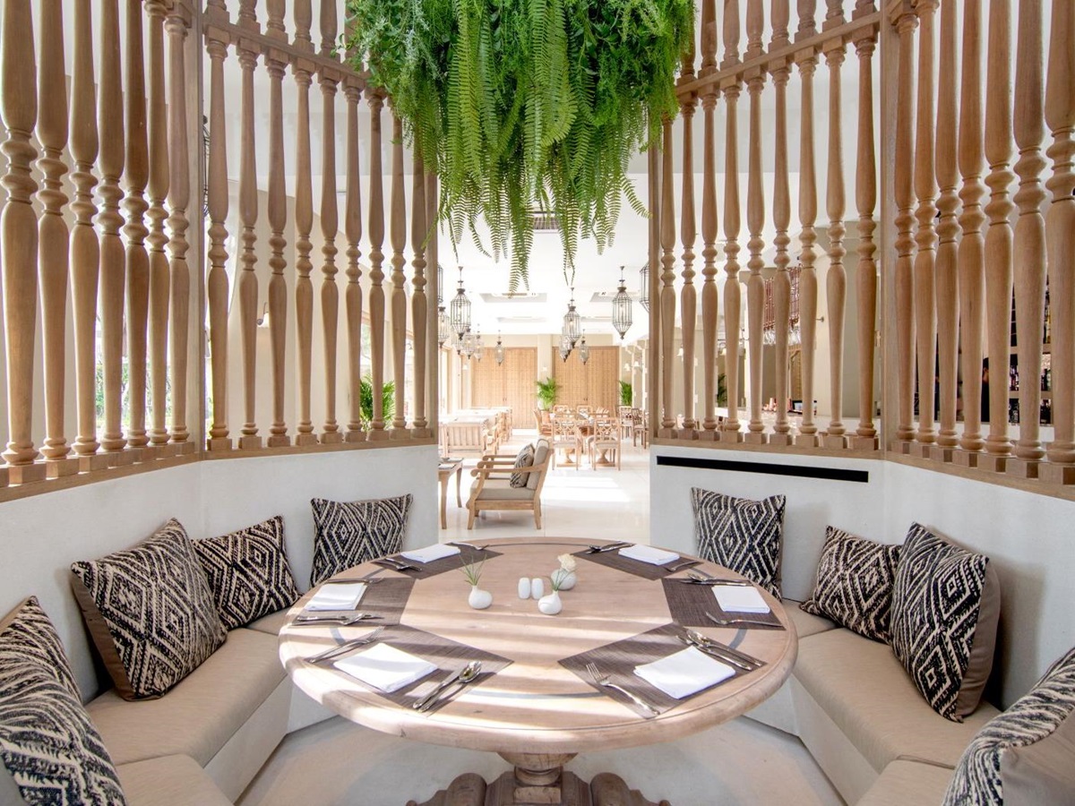 Takola bar and restaurant at Devasom Khao Lak on the south coast of Thailand