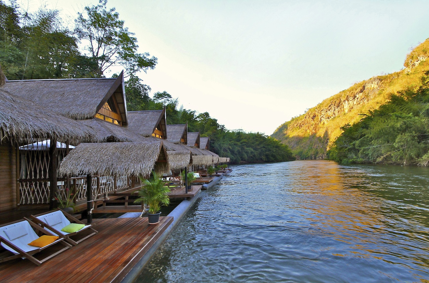 floathouse river kwai, thailand