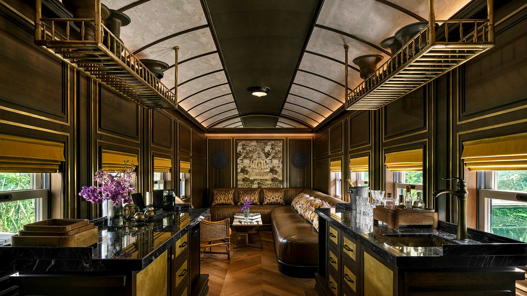 Living room carriage at Intercontinental Khao Yai Resort in Thailand