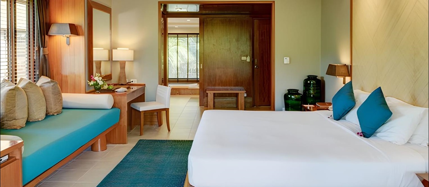 Double guest suite at Layana Resort & Spa in the Koh Lanta region of Thailand