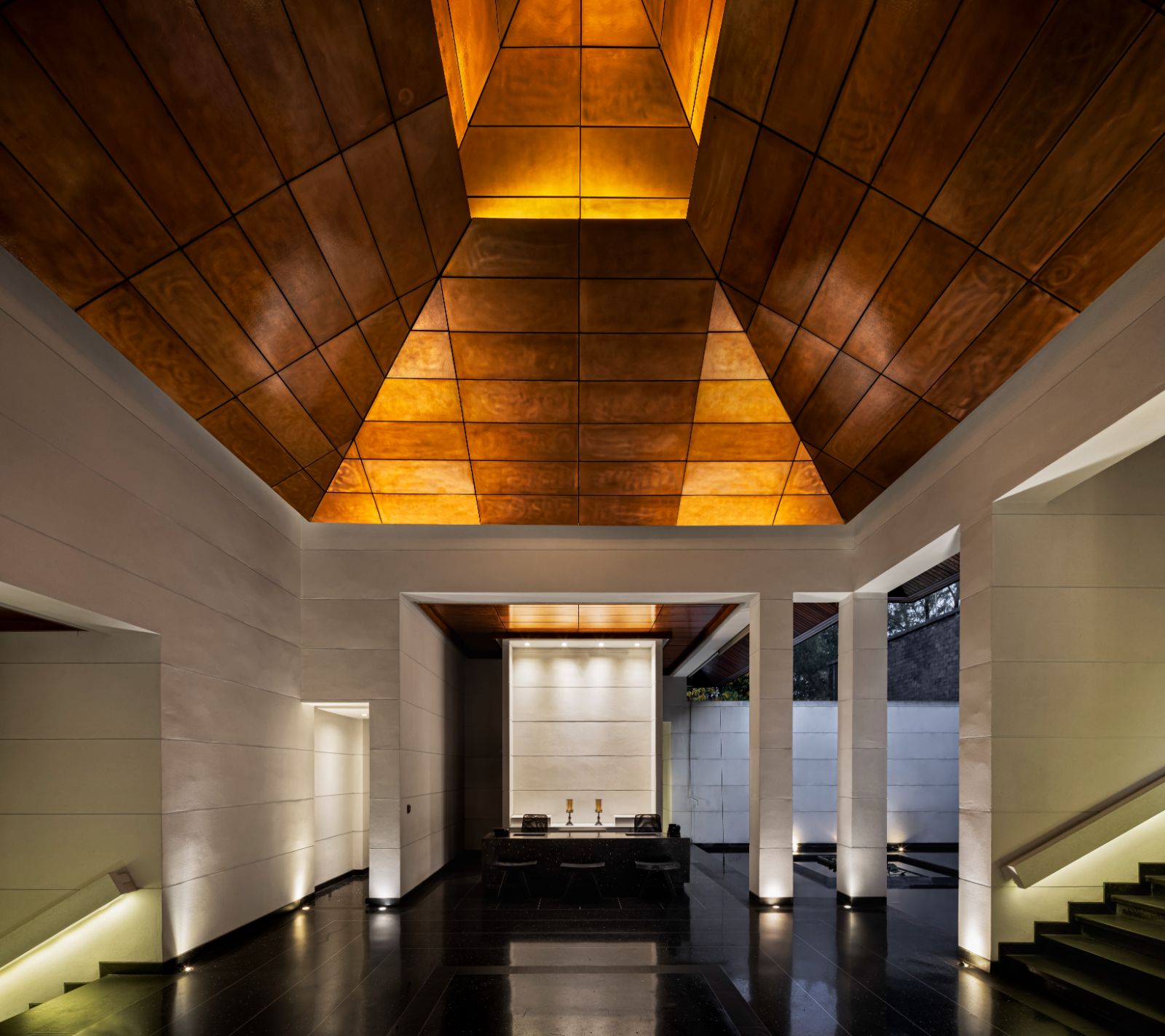 Lobby room at Paresa resort in the Phuket region of Thailand