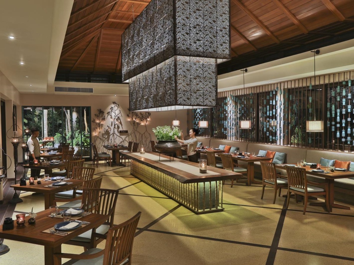 Spice n rice restaurant at luxury resort Pimalai