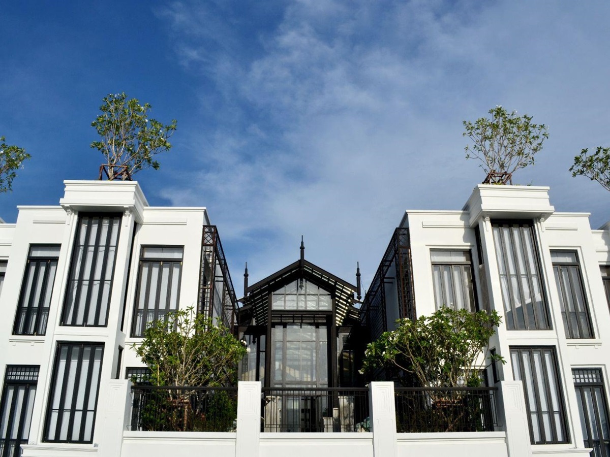 Exterior of the Siam Hotel in Bangkok
