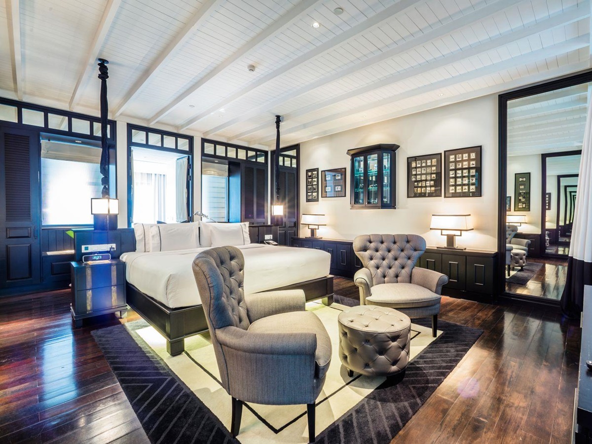 The luxurious Siam Suite at the Siam Hotel in Bangkok