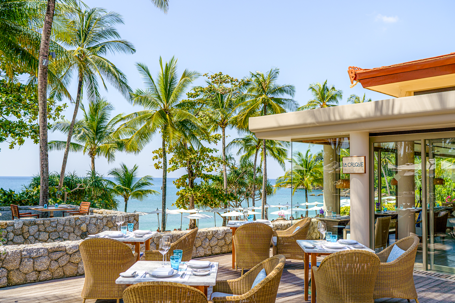 La Cirque restaurant at Trisara on Phuket