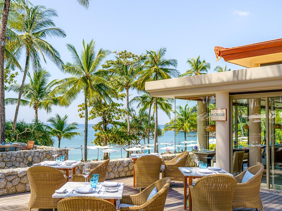 La Cirque restaurant at Trisara on Phuket