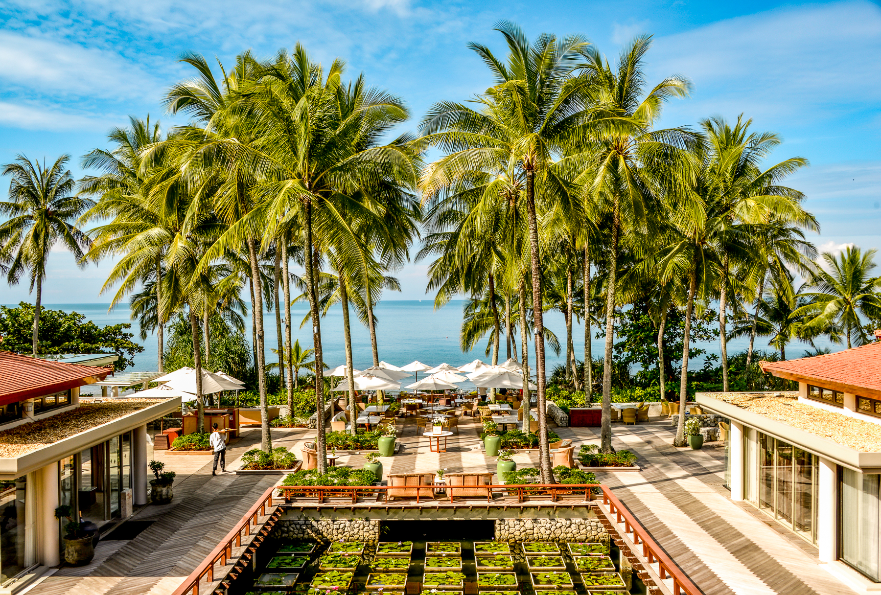 View of the resort at Trisara on Phuket