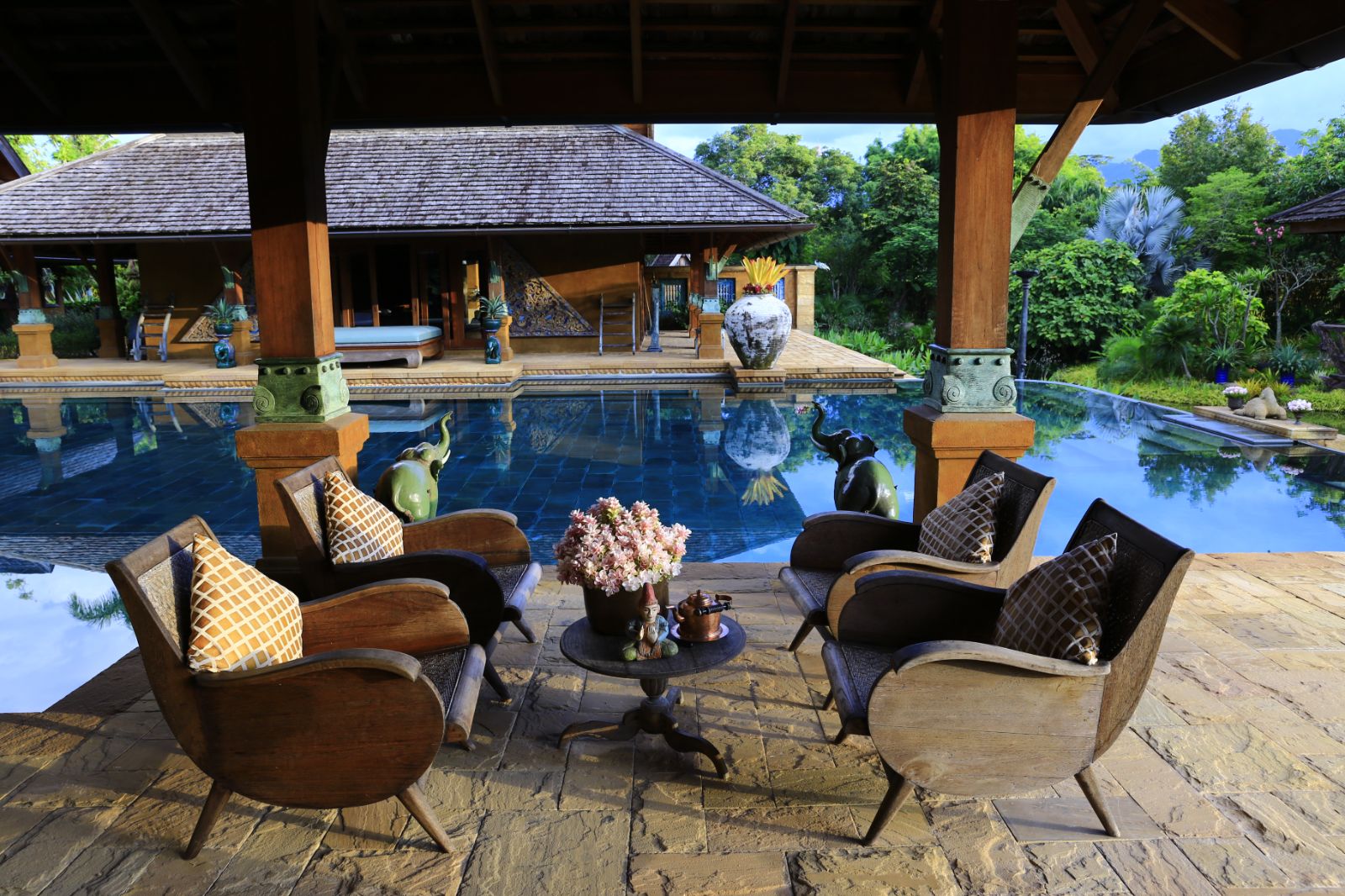 Pool at Howie's Homestay in Chiang Mai