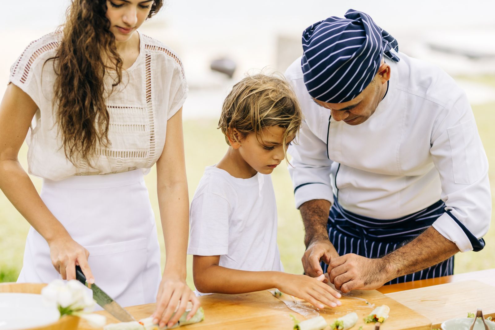 Cooking class at ANI Thailand villa on Koh Yao Noi island in the Pha Ngan Bay in Thailand
