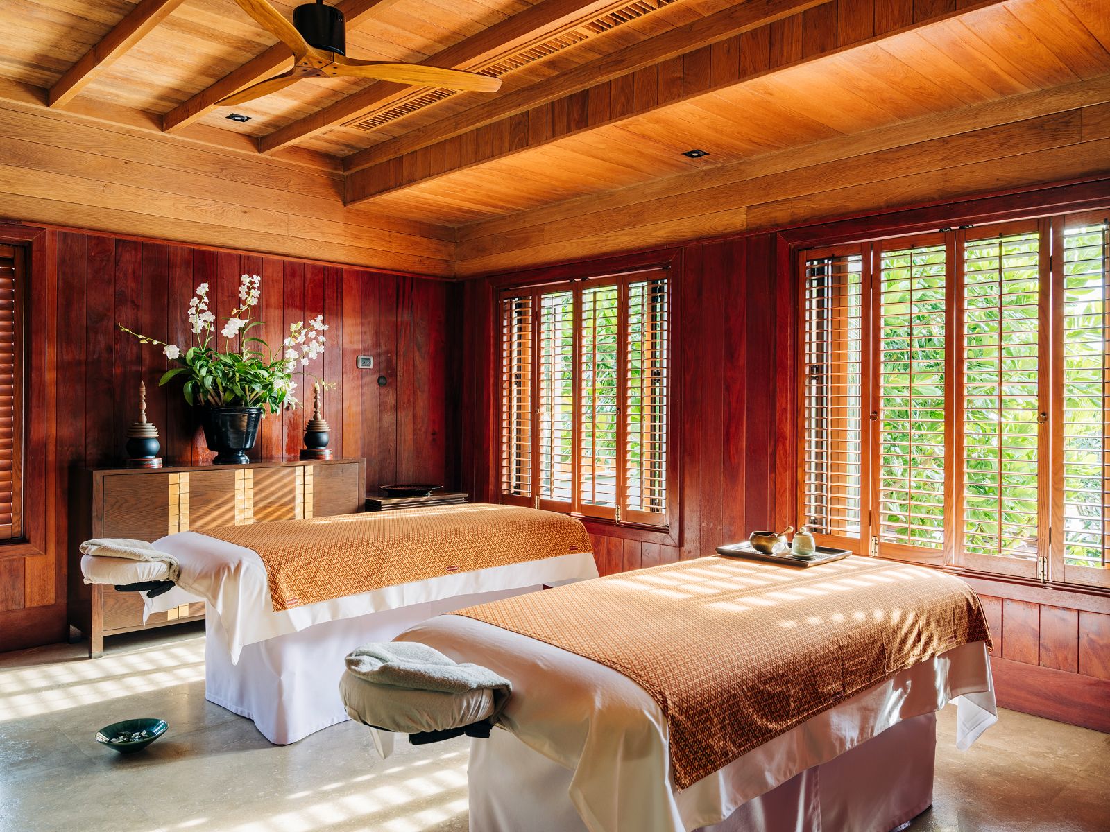 Spa at ANI Thailand villa on Koh Yao Noi island in the Pha Ngan Bay in Thailand