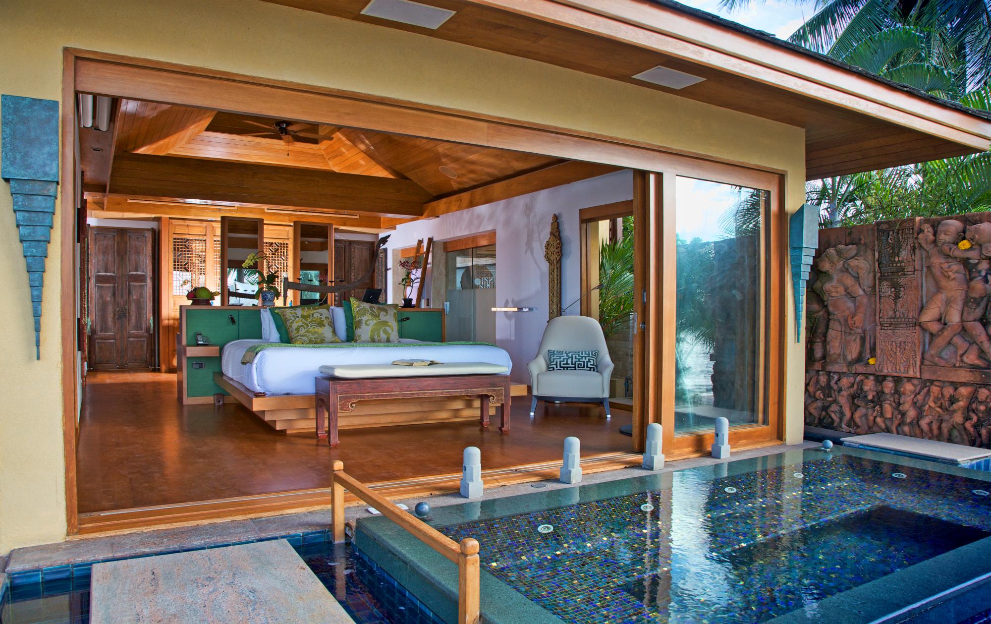 Double bedroom at Upni Dunyia, Thailand