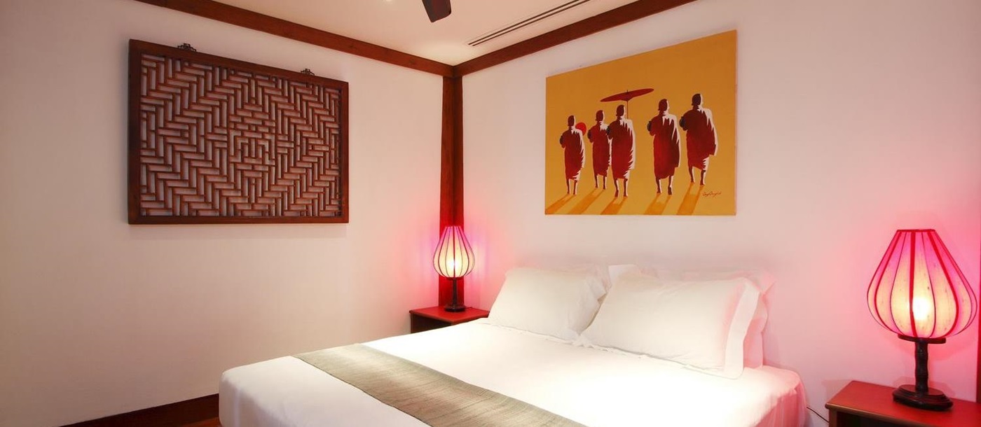 double bedroom within Villa Laemson, Thailand