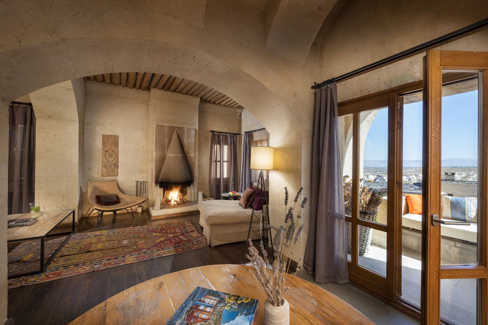 Suite with terrace at the Argos in Cappadocia hotel Turkey