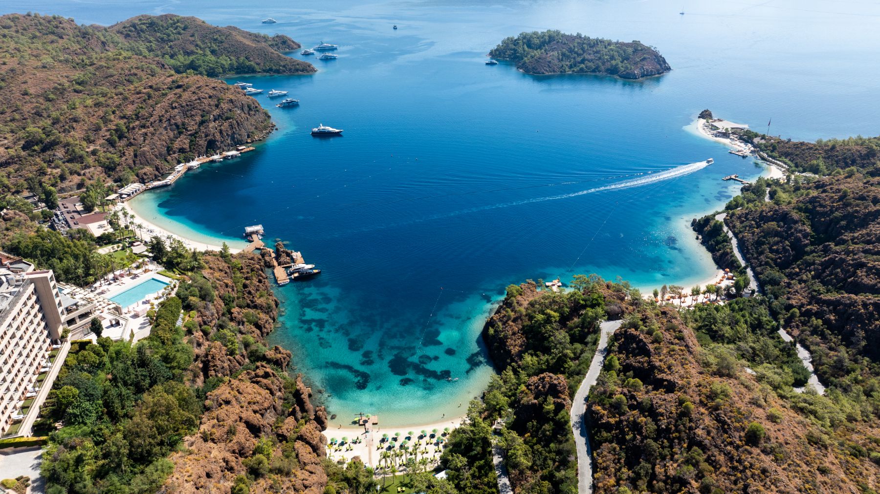 Views from D-Maris Bay in Turkey