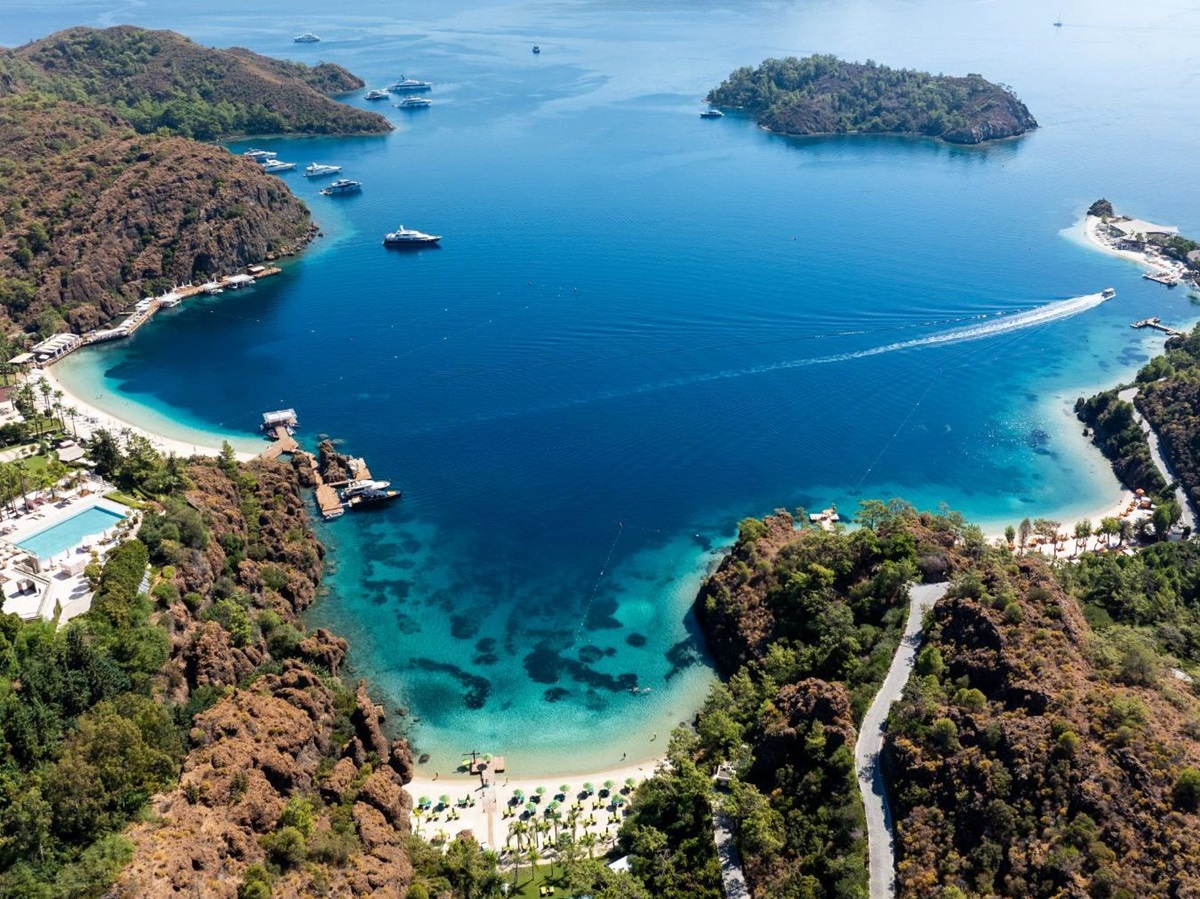 Views from D-Maris Bay in Turkey