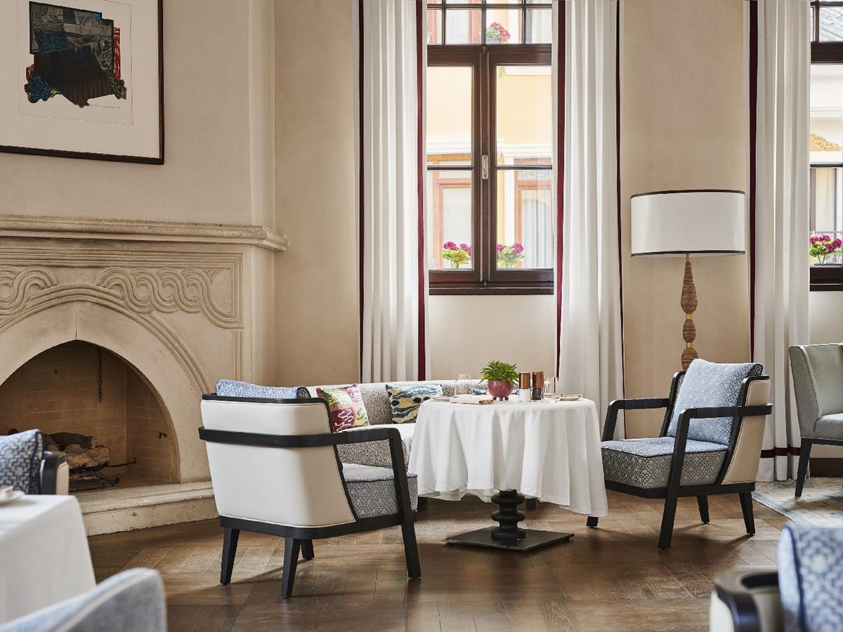 Stylish interiors at Four Seasons Istanbul Sultanahmet
