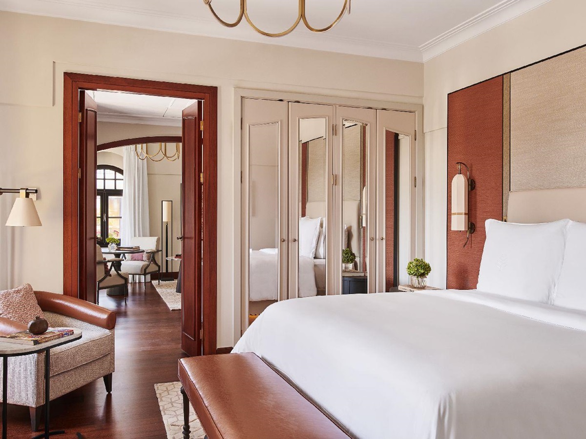A suite at the Four Seasons Istanbul Sultanahmet in Turkey