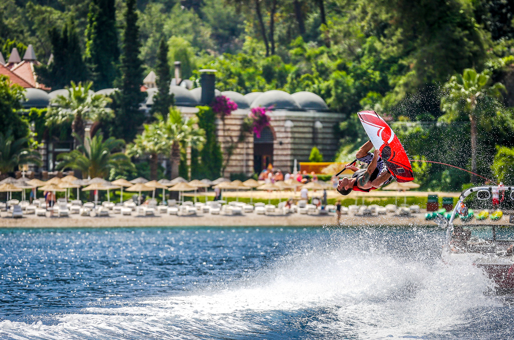 Wakeboarding at Hillside Beach Club in Turkey