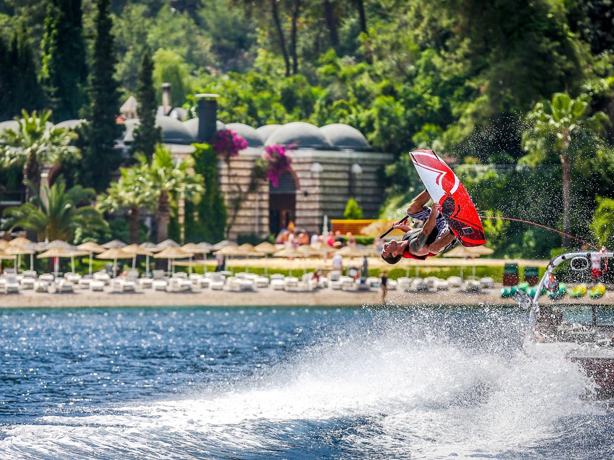 Wakeboarding at Hillside Beach Club in Turkey