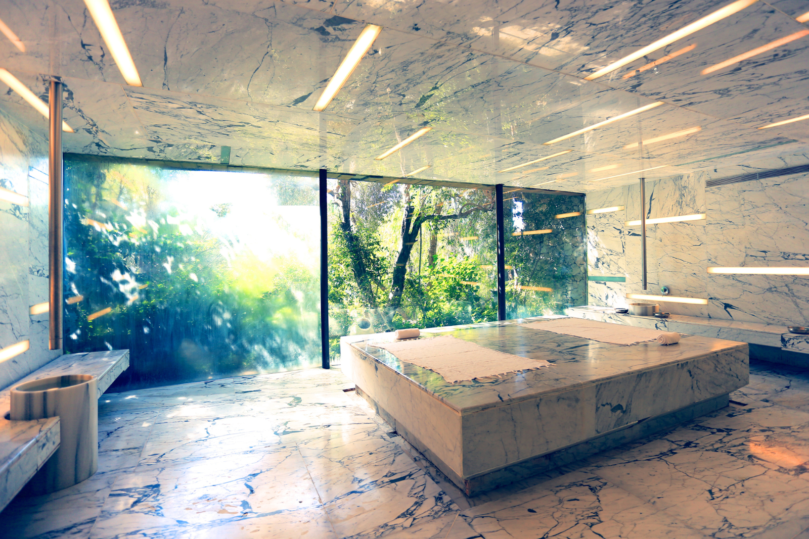 The hammam complex at Macakizi hotel Turkey