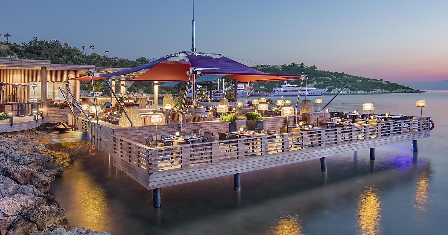 Fine dining at  Mandarin Oriental Bodrum
