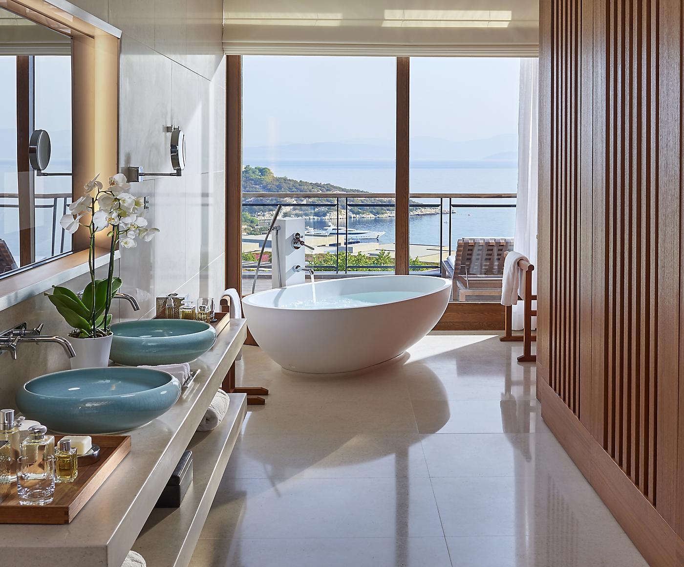Bathroom at  Mandarin Oriental Bodrum