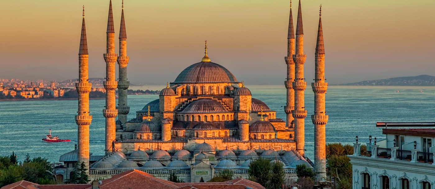 Blue mosque in Istanbul Turkey