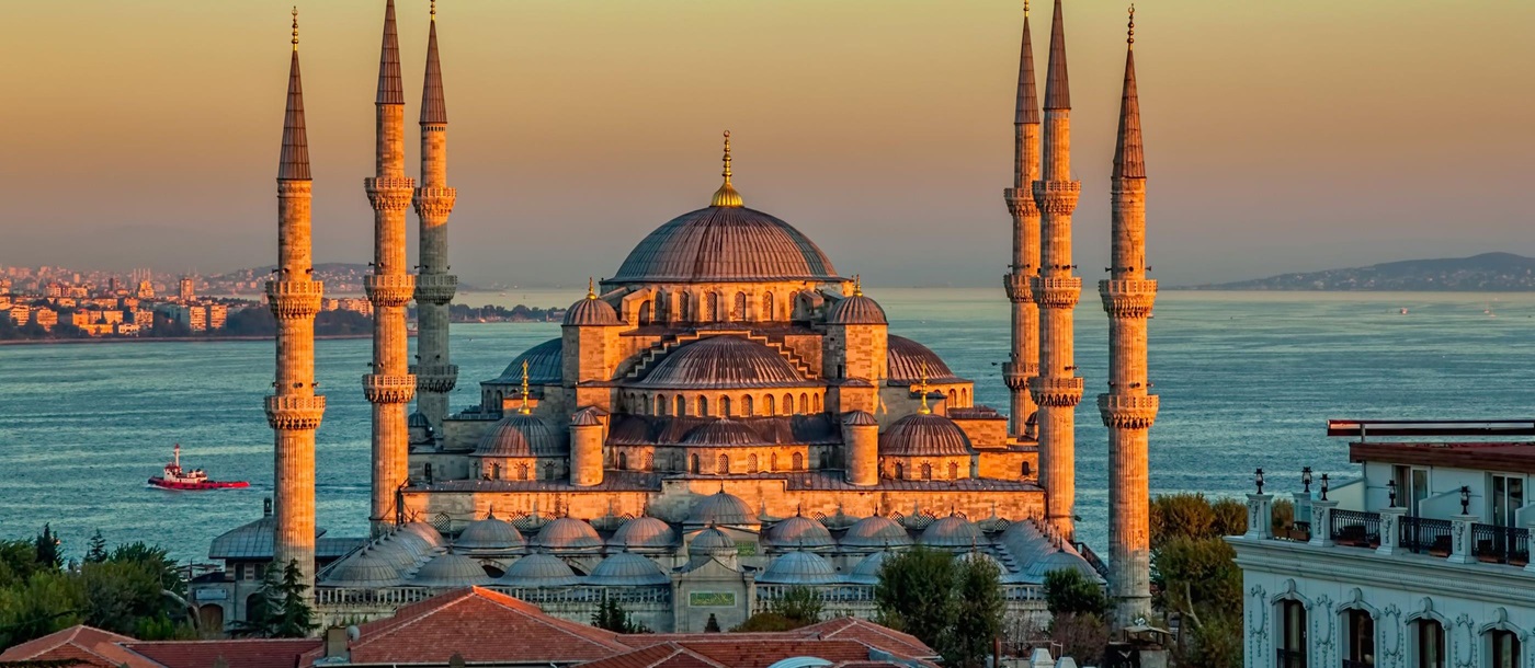 Blue mosque in Istanbul Turkey