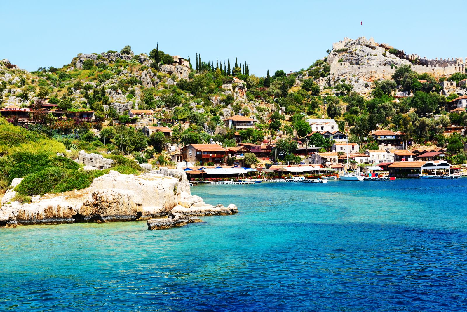 Kekova Bay in Turkey