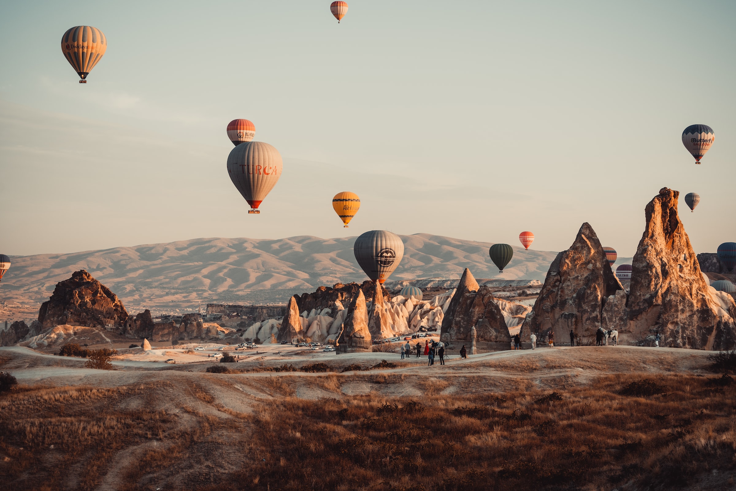 Balloons over Cappadocia, Turkey
