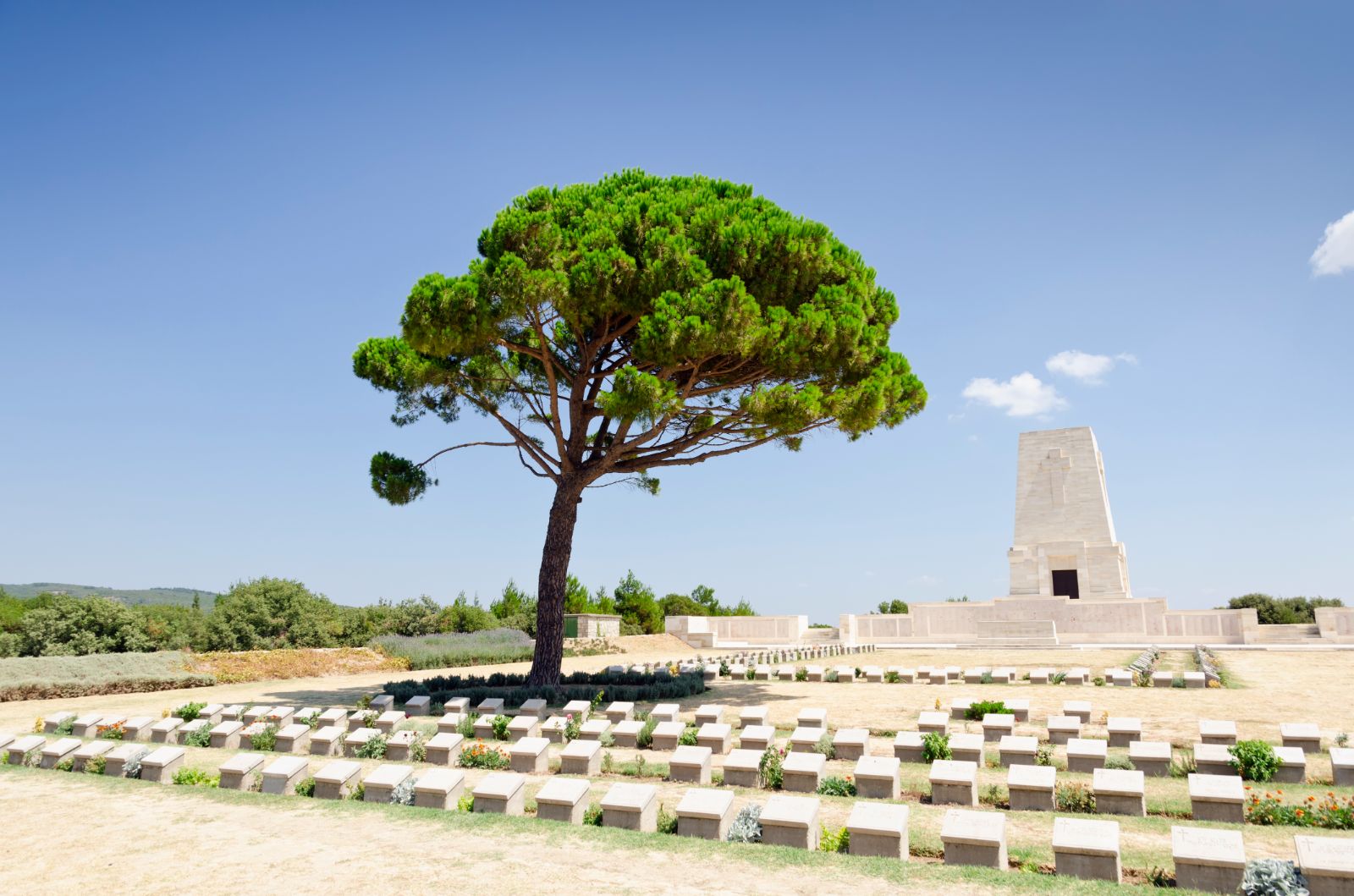 War graves in Gallipoli, Turkey