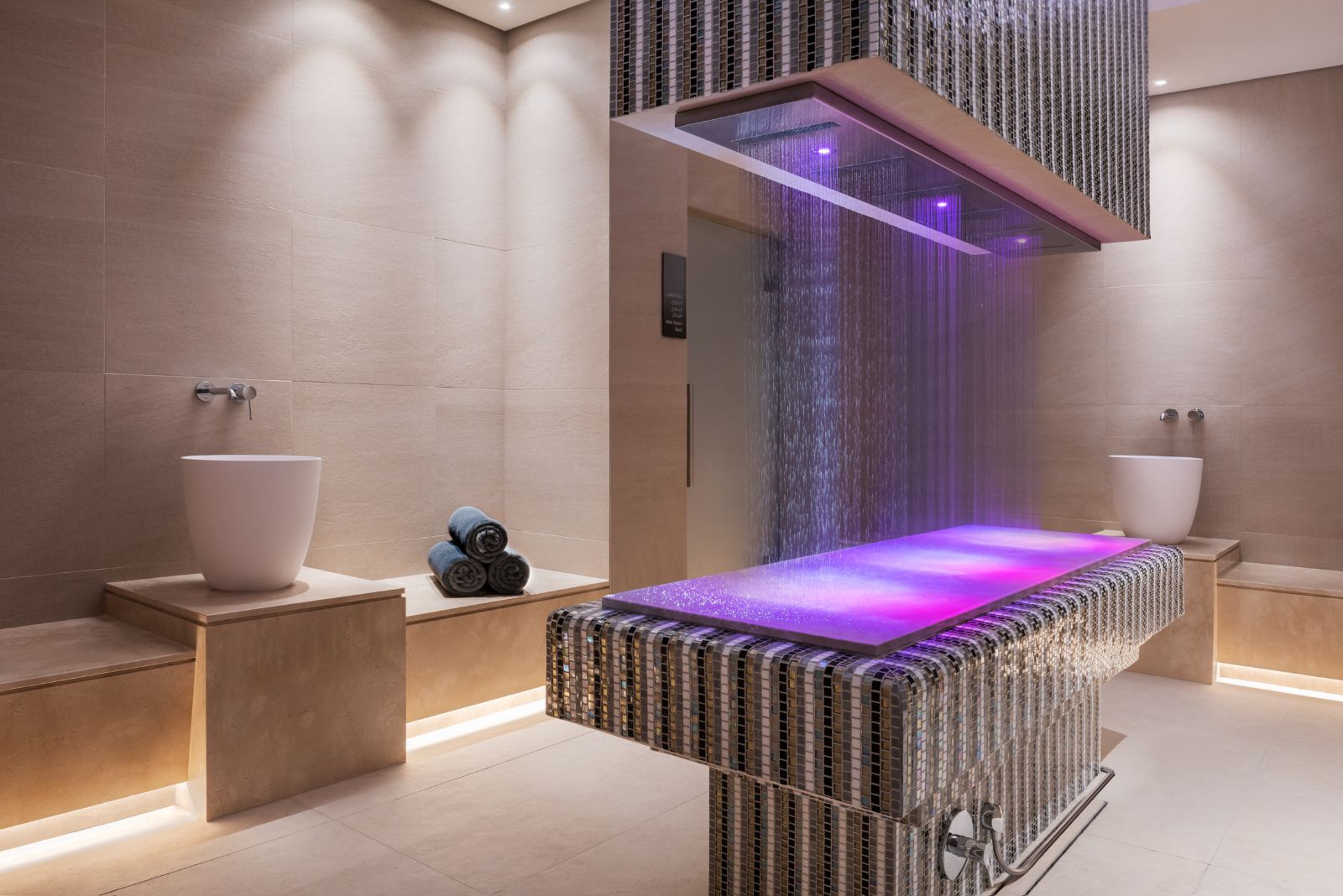 Spa experience at luxury resort Address in Dubai